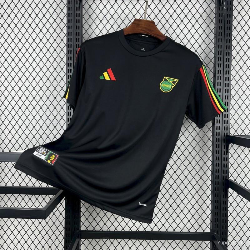 Jamaica Blackout Adult 26/27 Shirt Fan Version - Adults - Free Personalisation!