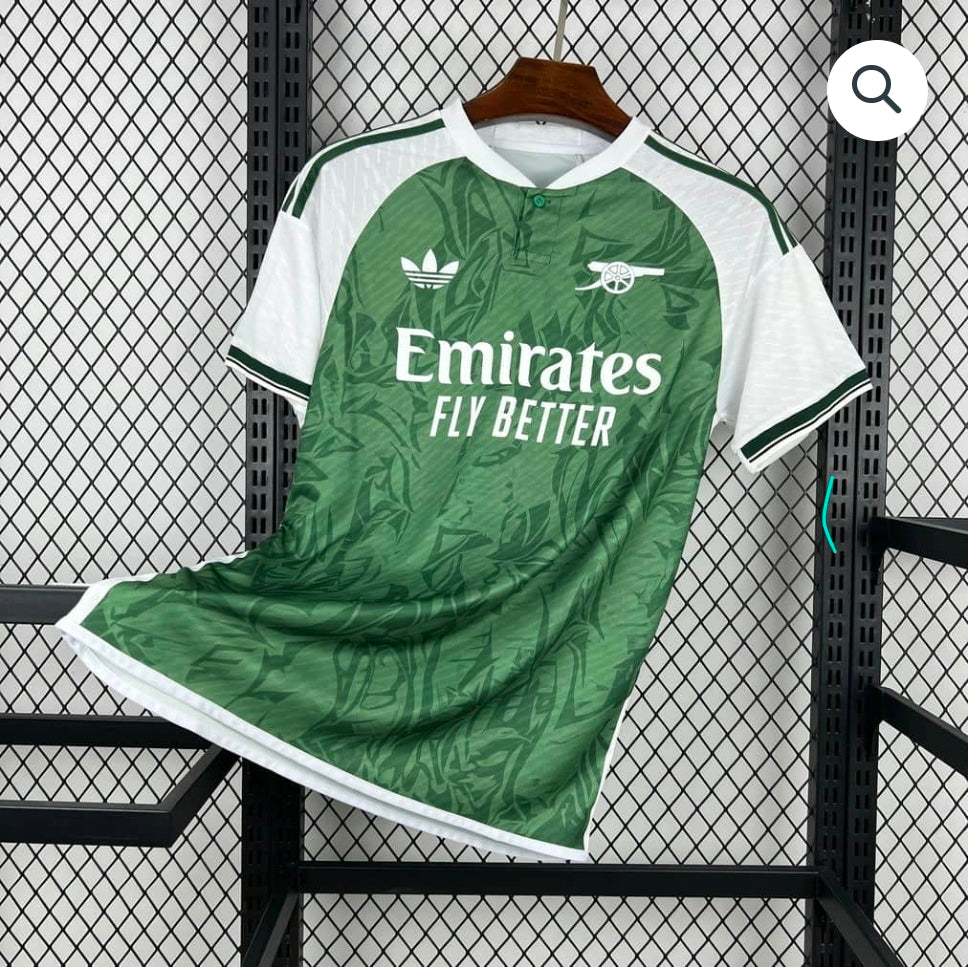 Arsenal Green Limited Edition 26-27 Shirt - Adults - Free Personalisation!