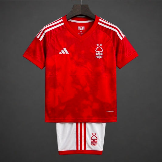 Nottingham Forest Home Kit 26/27 Fan Edition - Kids - Free Personalisation + Patches!