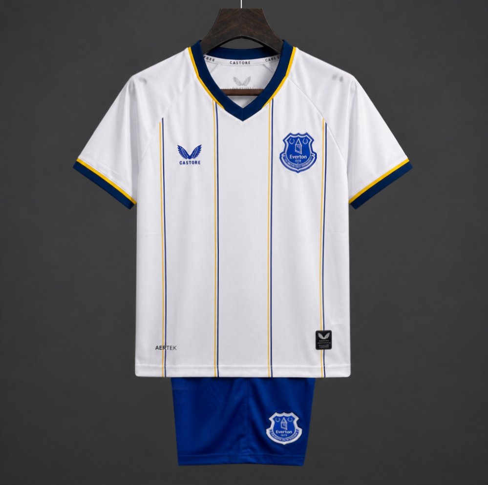 Everton Away Kit 26/27 Fan Version - Kids - Free Personalisation + Patches!