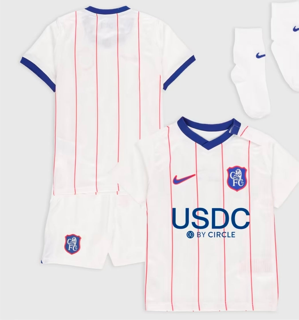 Chelsea Third Kit 26/27 Fan Edition - Kids - Free Personalisation + Patches!