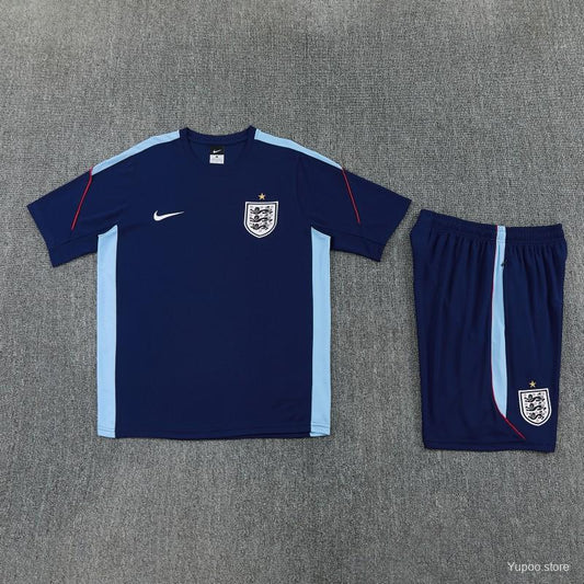 England 2026 World Cup Navy Short And Shirt Set  - Kids and adults Sizes