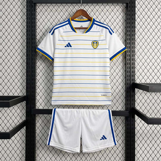 Leeds United Home Kit 26/27 Fan Edition - Kids - Free Personalisation + Patches!