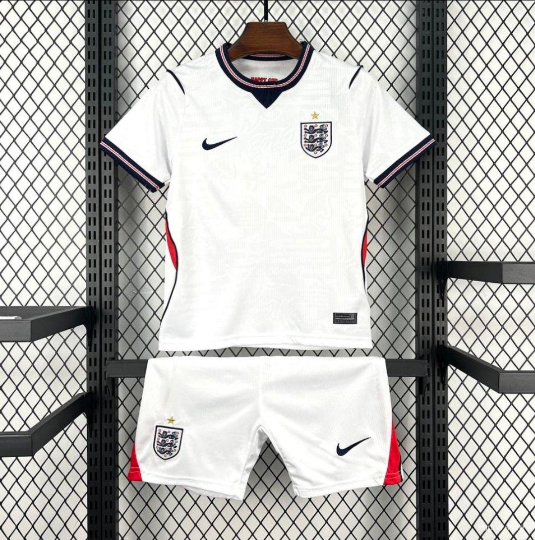 England Home Kit 2025/2026 Fan Edition - Kids - Free Personalisation