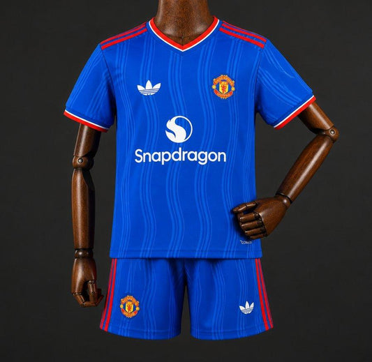 Manchester United Away Kit 26/27 Fan Edition - Kids - Free Personalisation + Patches!