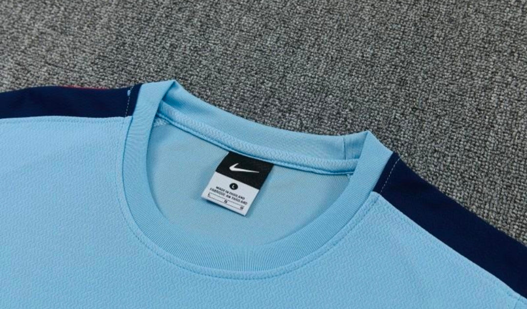 England 2026 World Cup Blue Short And Shirt Set  - Kids and adults Sizes